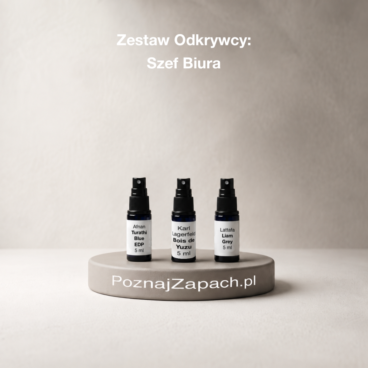 Zestaw Odkrywcy: Szef Biura (3x 5 ml)
